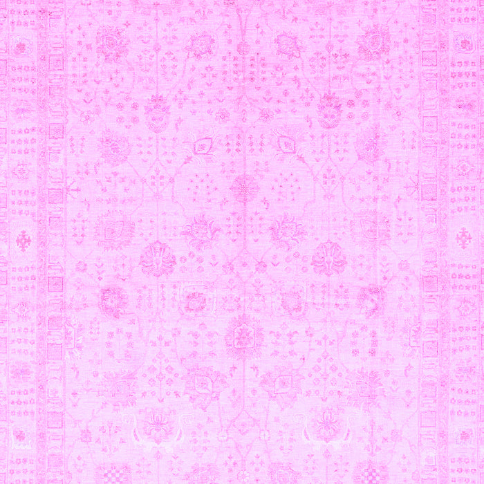 Machine Washable Oriental Purple Traditional Area Rugs, wshabs3677pur