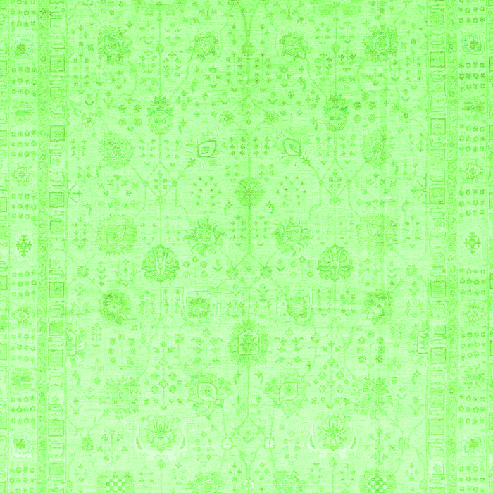 Oriental Green Traditional Rug, abs3677grn