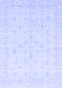 Oriental Blue Traditional Rug, abs3677blu