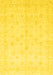 Oriental Yellow Traditional Rug, abs3677yw