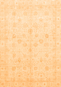 Oriental Orange Traditional Rug, abs3677org