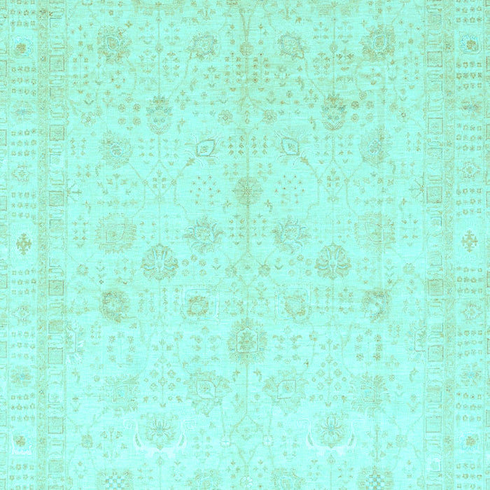 Oriental Light Blue Traditional Rug, abs3677lblu