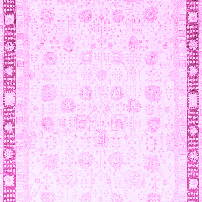 Machine Washable Oriental Purple Traditional Area Rugs, wshabs3678pur