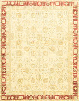 Abstract Yellow Oriental Rug, abs3678