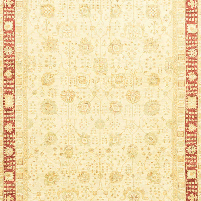 Abstract Yellow Oriental Rug, abs3678