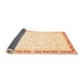 Sideview of Oriental Orange Traditional Rug, abs3678org