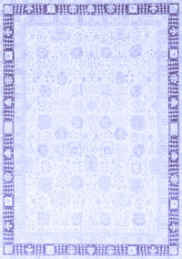 Oriental Blue Traditional Rug, abs3678blu