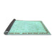 Sideview of Oriental Light Blue Traditional Rug, abs3678lblu