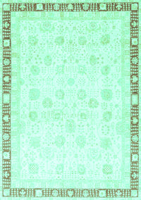 Oriental Turquoise Traditional Rug, abs3678turq