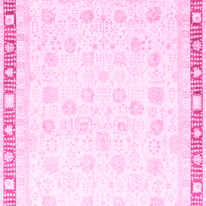 Oriental Pink Traditional Rug, abs3678pnk