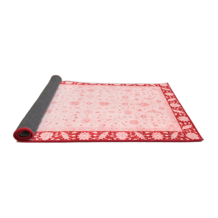 Abstract Red Modern Area Rugs