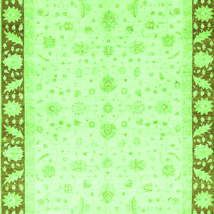 Abstract Green Modern Rug, abs3679grn
