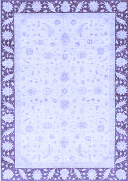 Abstract Blue Modern Rug, abs3679blu