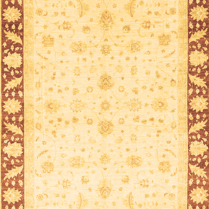 Abstract Brown Modern Rug, abs3679brn
