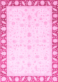 Abstract Pink Modern Rug, abs3679pnk