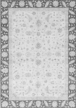 Abstract Gray Modern Rug, abs3679gry