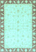 Abstract Light Blue Modern Rug, abs3679lblu