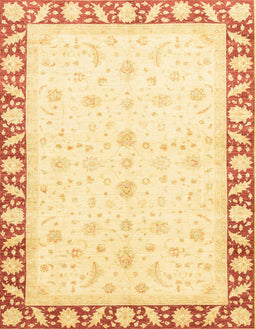 Machine Washable Abstract Sun Yellow Rug, wshabs3679