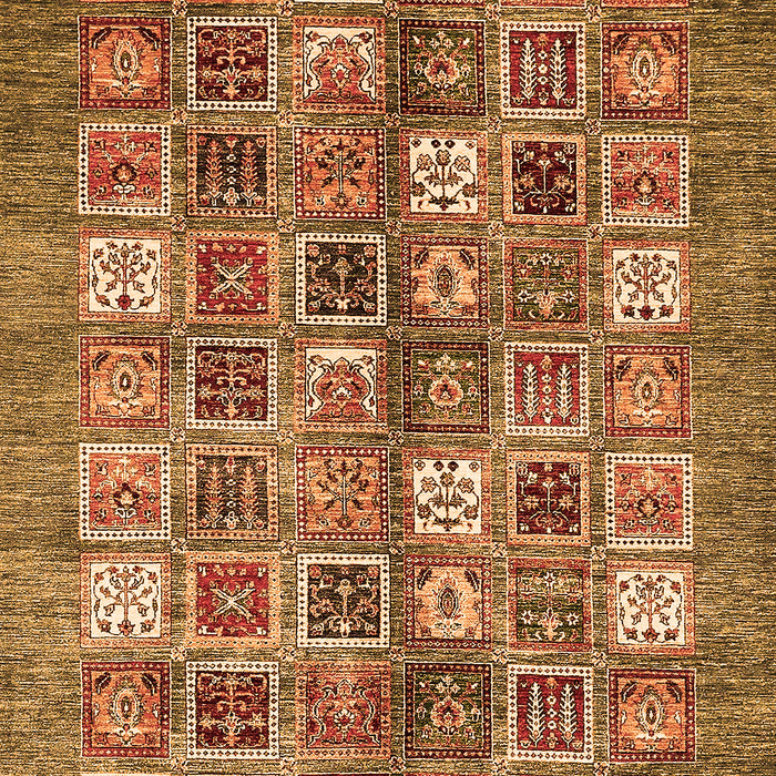 Abstract Orange Modern Rug, abs367org