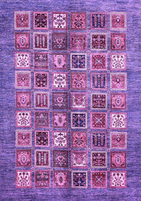 Abstract Purple Modern Rug, abs367pur