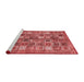 Modern Red Washable Rugs