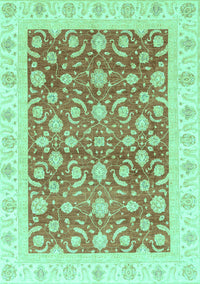 Oriental Turquoise Traditional Rug, abs3680turq