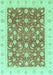 Oriental Turquoise Traditional Rug, abs3680turq