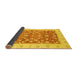 Sideview of Oriental Yellow Traditional Rug, abs3680yw