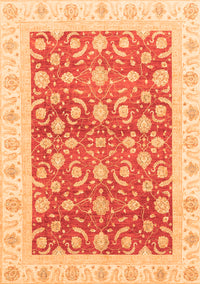 Oriental Orange Traditional Rug, abs3680org