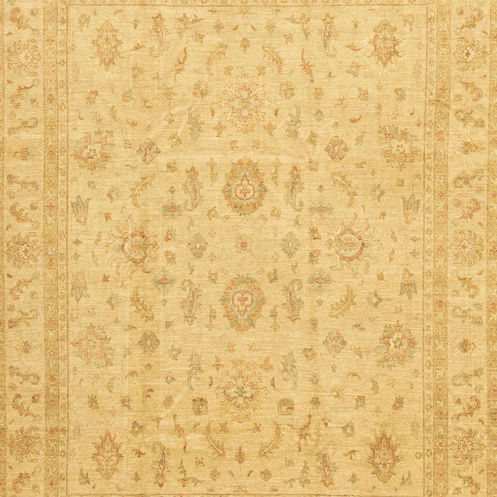 Machine Washable Abstract Orange Rug, wshabs3681