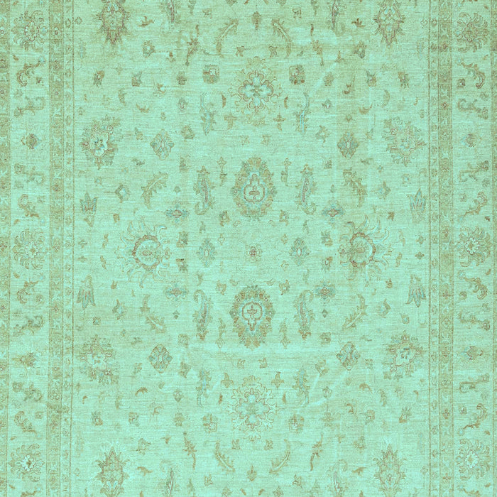 Oriental Light Blue Traditional Rug, abs3681lblu