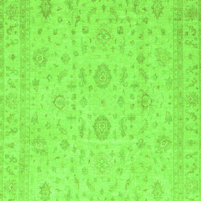 Oriental Green Traditional Rug, abs3681grn