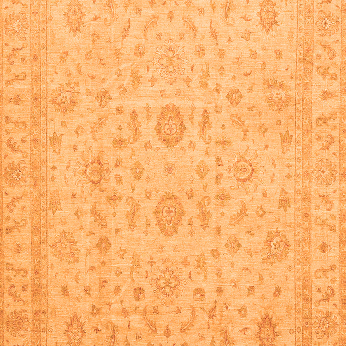 Oriental Orange Traditional Rug, abs3681org