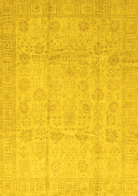 Oriental Yellow Traditional Rug, abs3682yw