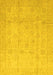 Oriental Yellow Traditional Rug, abs3682yw