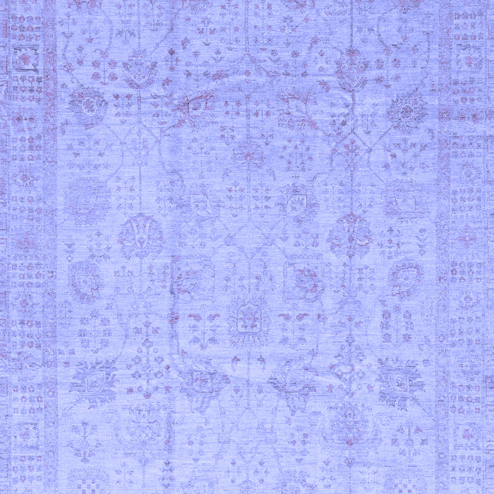 Oriental Blue Traditional Rug, abs3682blu