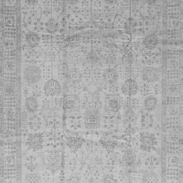 Machine Washable Oriental Gray Traditional Rug, wshabs3682gry