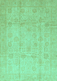 Oriental Turquoise Traditional Rug, abs3682turq