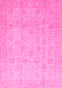 Oriental Pink Traditional Rug, abs3682pnk