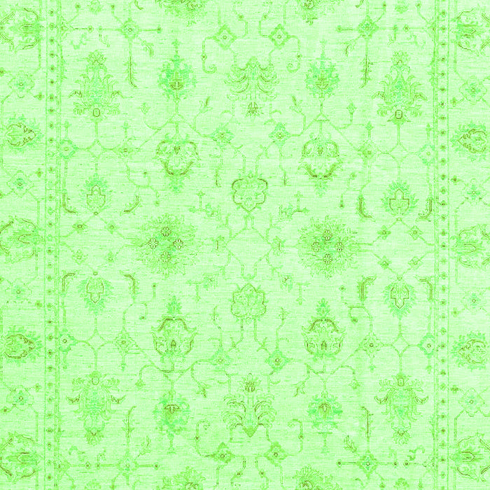 Oriental Green Traditional Rug, abs3684grn