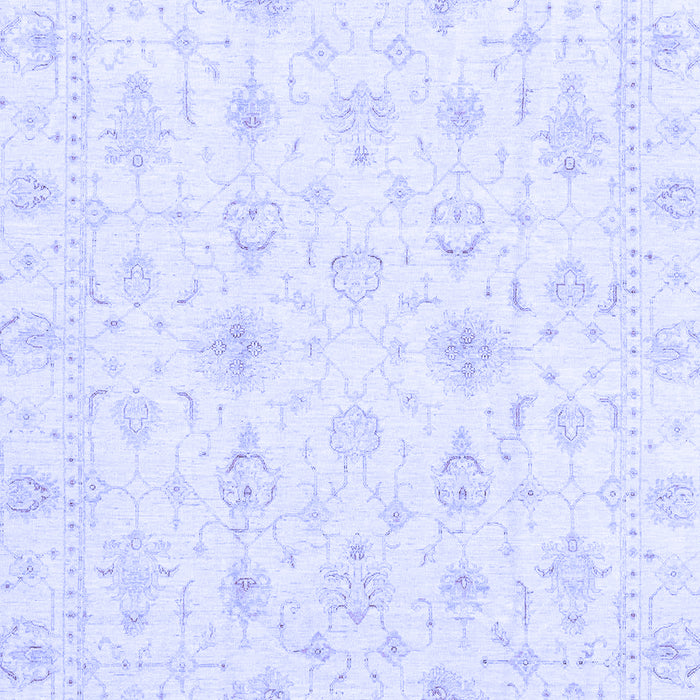 Oriental Blue Traditional Rug, abs3684blu