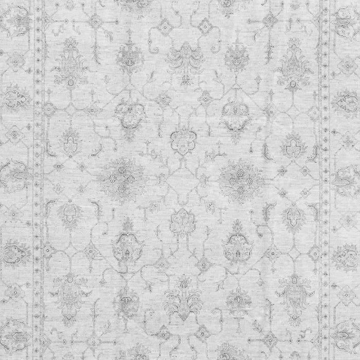Machine Washable Oriental Gray Traditional Rug, wshabs3684gry