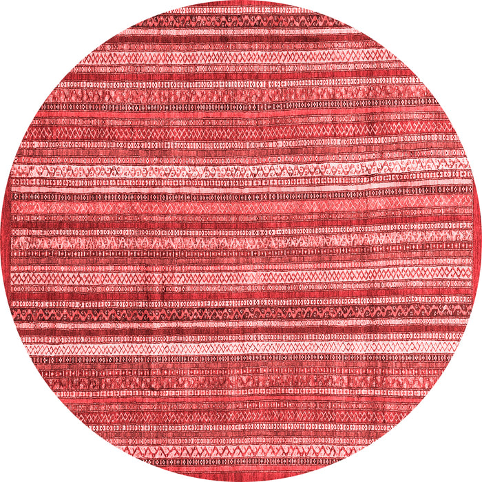 Machine Washable Abstract Red Modern Rug, wshabs3685red