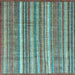 Square Machine Washable Abstract Light Blue Modern Rug, wshabs3685lblu