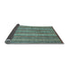 Sideview of Abstract Light Blue Modern Rug, abs3685lblu