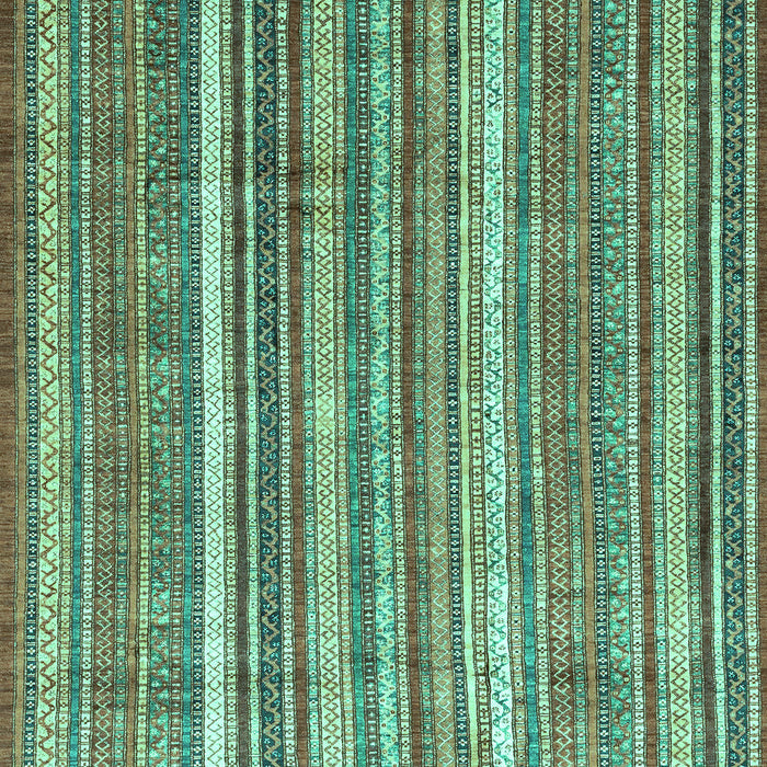 Abstract Turquoise Modern Rug, abs3685turq