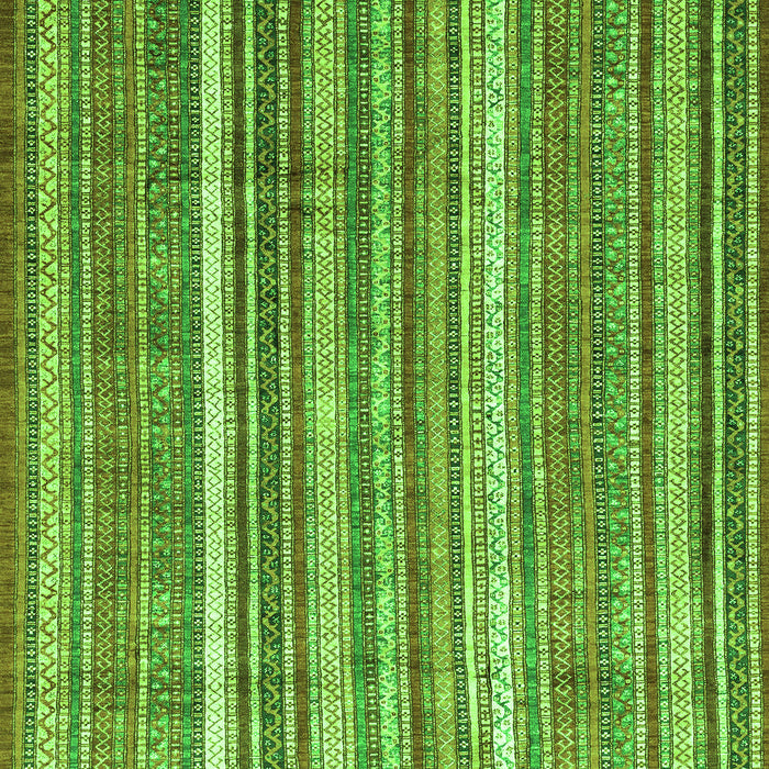 Abstract Green Modern Rug, abs3685grn