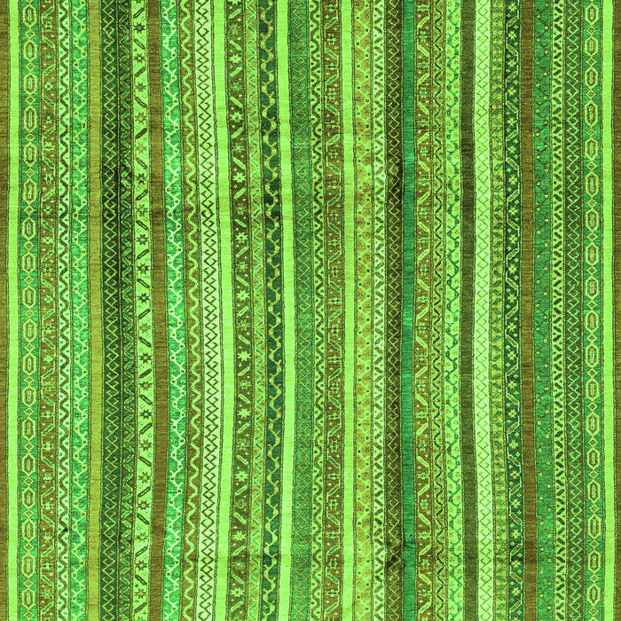 Machine Washable Abstract Green Modern Area Rugs, wshabs3686grn
