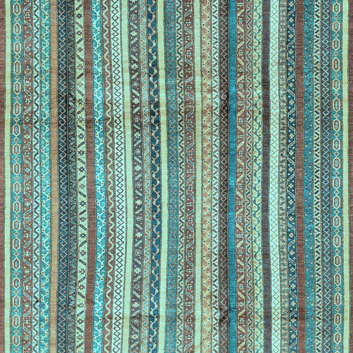 Machine Washable Abstract Light Blue Modern Rug, wshabs3686lblu