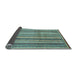 Sideview of Abstract Light Blue Modern Rug, abs3686lblu